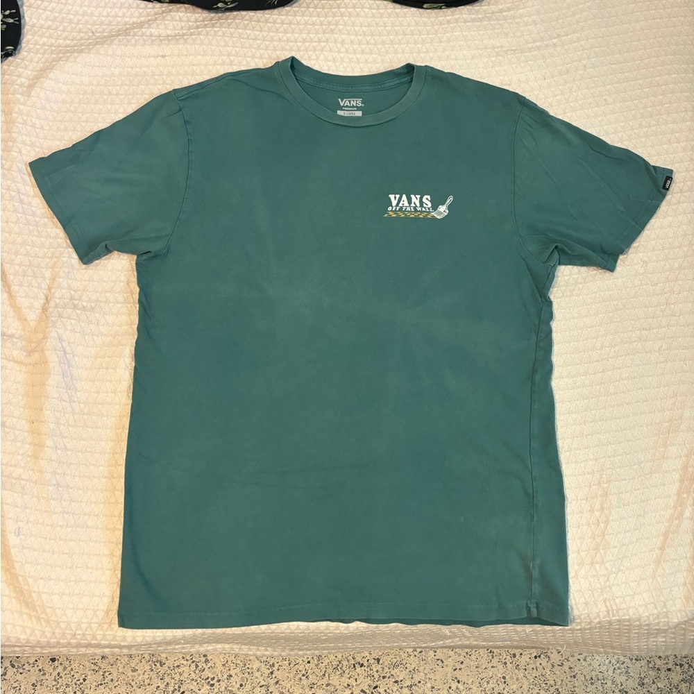 Vans Men's Ocean Blue Short Sleeve Tee